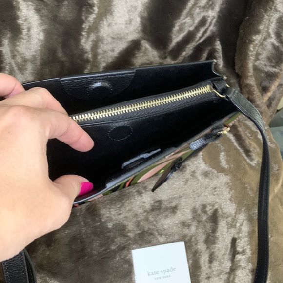 KATE SPADE Eva Modern Purse (Green multi-colored) - Picture 2 of 4